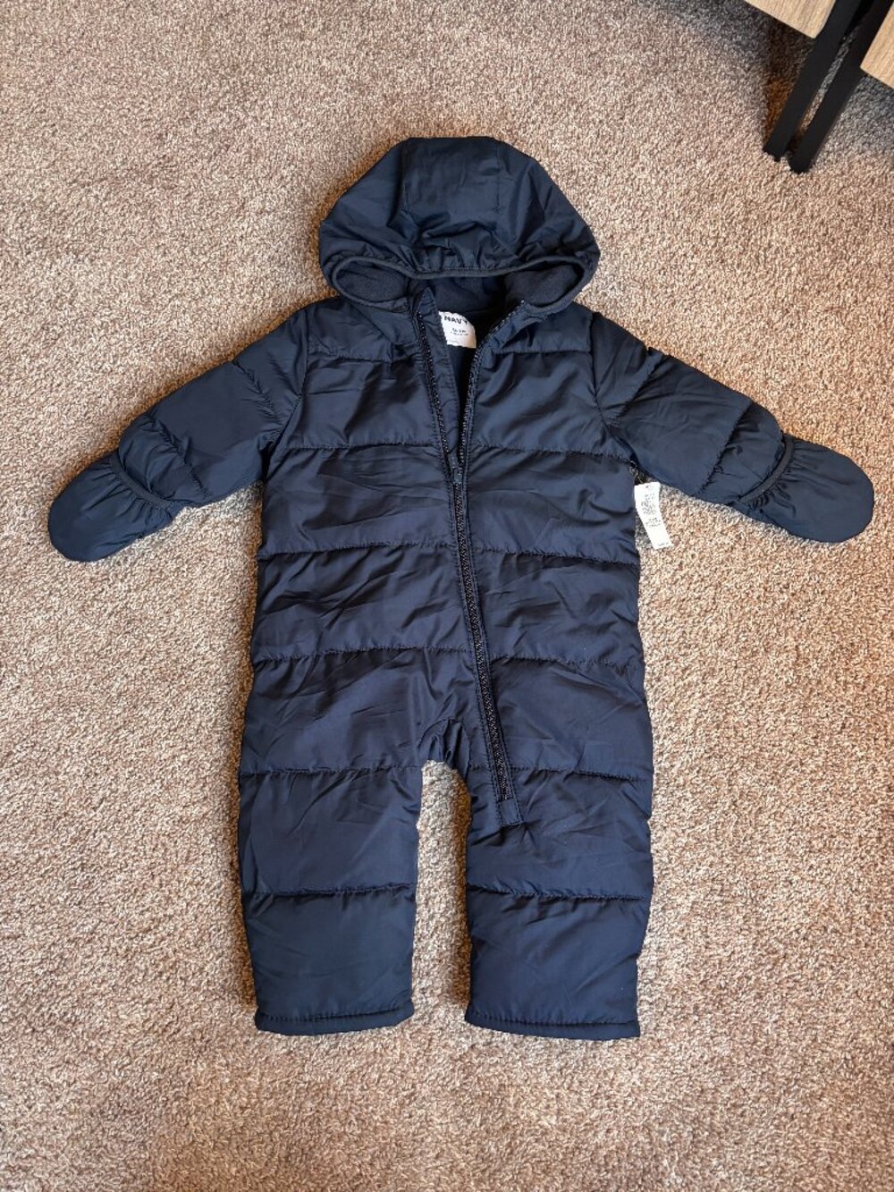 NEW Old Navy Frost-Free Puffer Bunting Snow Suit 12-18mo